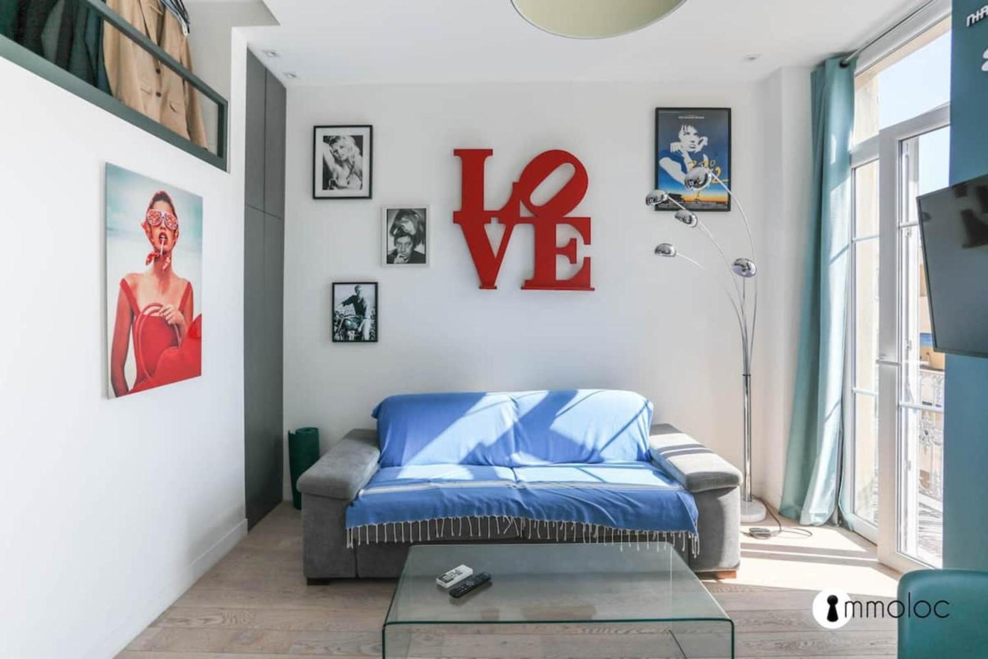 Port Of Air Conditioned Apartment Nizza